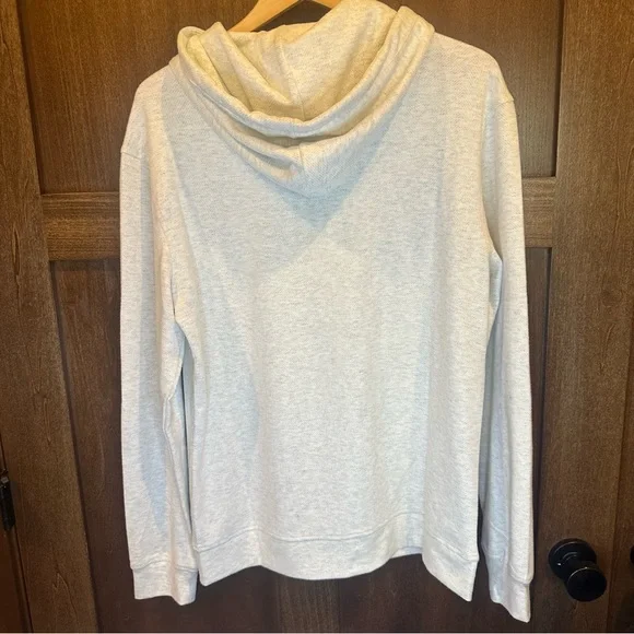 7 Diamonds Light Gray Zip-Up Hoodie